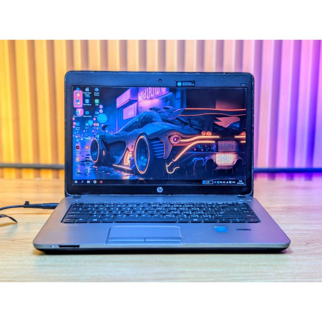 second hand notebook  HP Probook 440 G1   สเปก intel Core i7-4702MQ (gen4)   Ram 8 GB HDD 500 GB