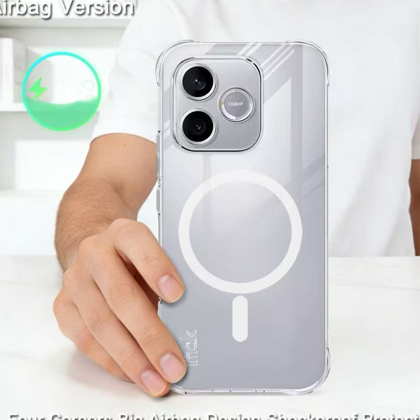 Case แม่เหล็ก เคส ชาร์จไร้สาย สำหรับ Oppo A6 A6X A6T A6S A6C A6Pro A3Pro