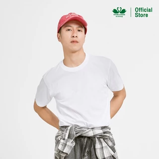ห่านคู่ เสื้อยืดคอกลม รุ่น Modern สีขาว ไร้ตะเข็บข้าง แพ็ก 1 ตัว