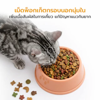 WHISKAS DRY CAT FOOD พ็อกเกต สูตรแมวโต 1.2 kg อาหารแมวชนิดแห้ง แบบเม็ด Petus Kingkaew