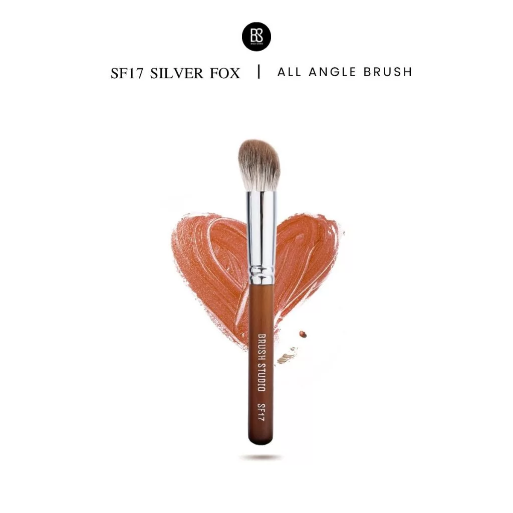 BRUSH STUDIO SF17 Silver Fox All-Angle Brush แปรงอเนกประสงค์ขนจิ้งจอกเงิน
