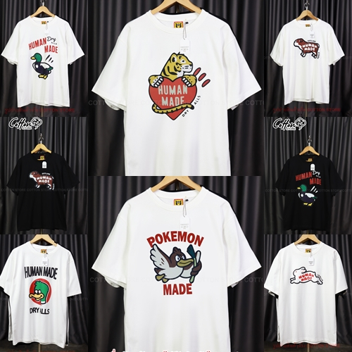 เสื้อยืด Human-A36 Pokemon Tiger อก 38"-56" XS-5XL Cotton 100% ไม่ใช่ผ้ามัน ผ้าหนา ใส่สวย พร้อมส่งจากไทย