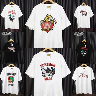 เสื้อยืด Human-A36 Pokemon Tiger อก 38"-56" XS-5XL Cotton 100% ไม่ใช่ผ้ามัน ผ้าหนา ใส่สวย พร้อมส่งจากไทย