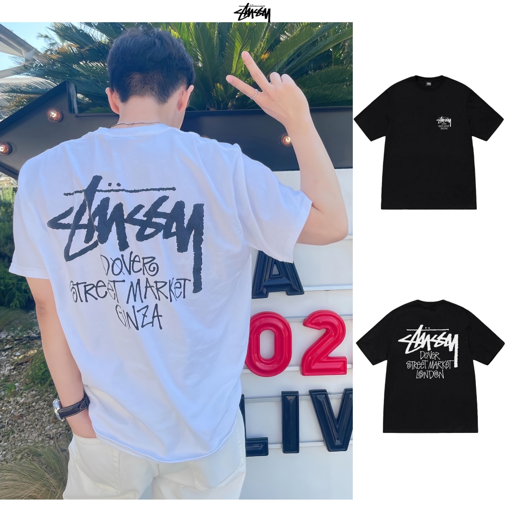 New เสื้อยืด Stussy Market London Tee