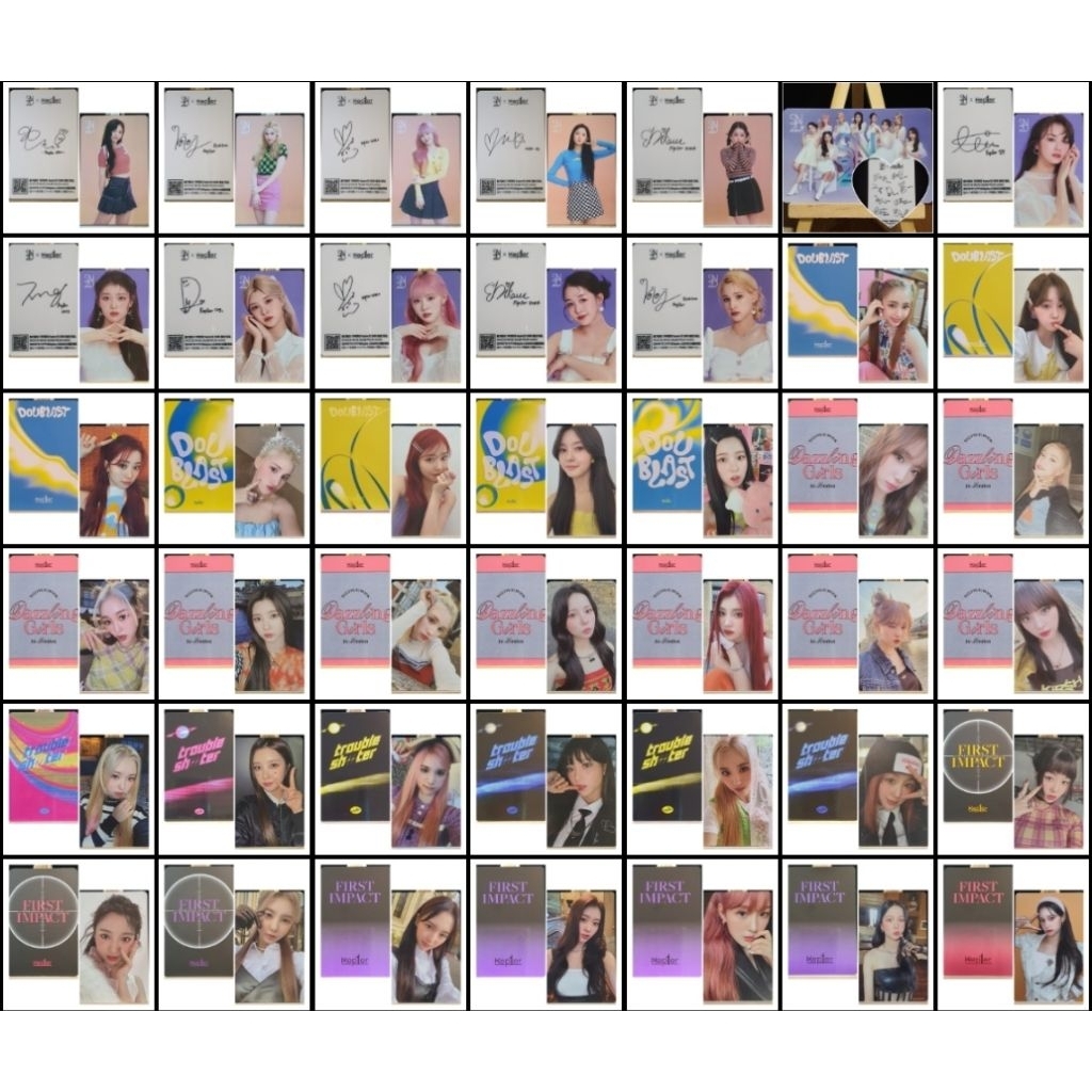 Kep1er Kpop Idols photocard โฟโต้การ์ดไอดอลเกาหลี วง Kep1er