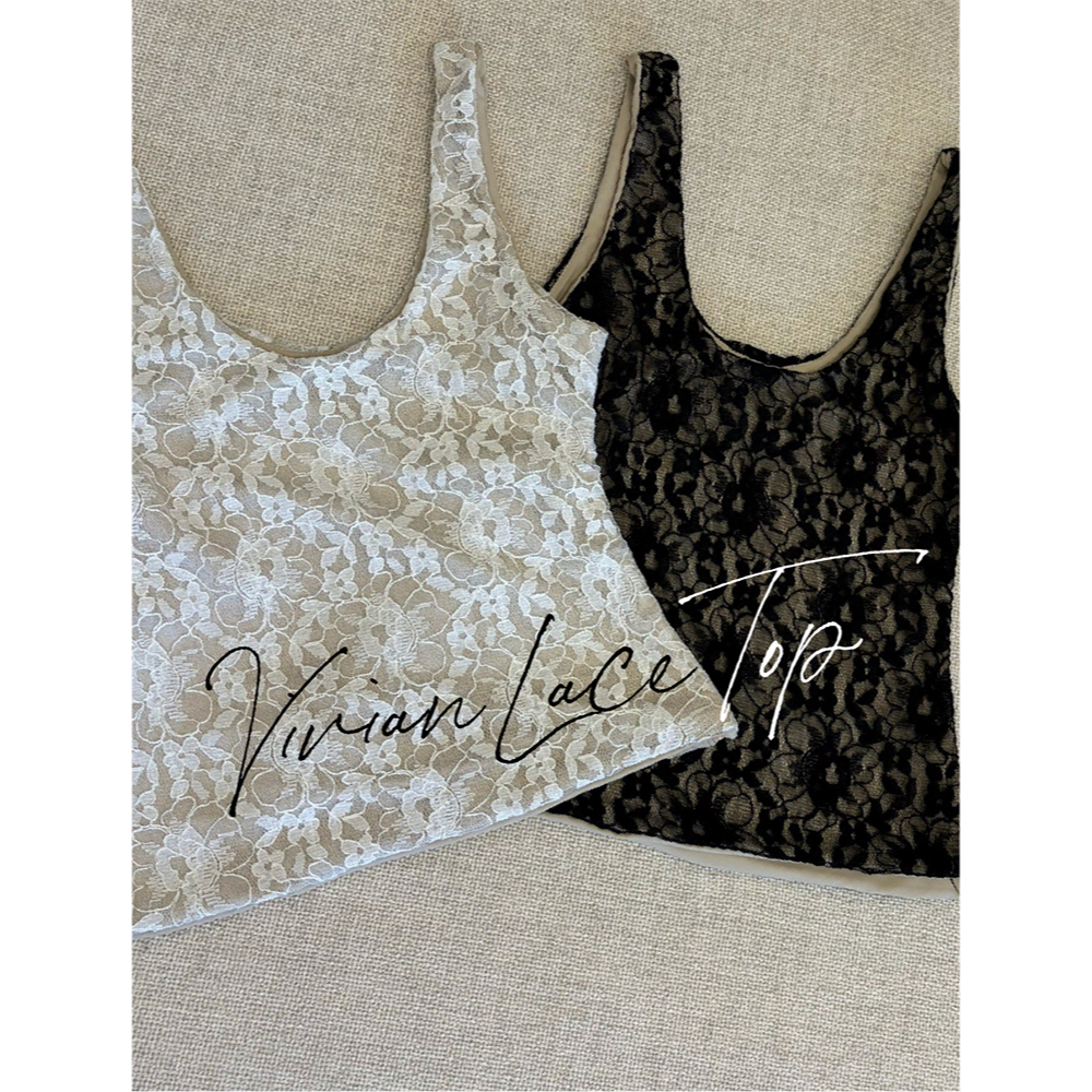 SEASON STUDIO - VIVIAN LACE TOP / เสื้อกล้ามลูกไม้