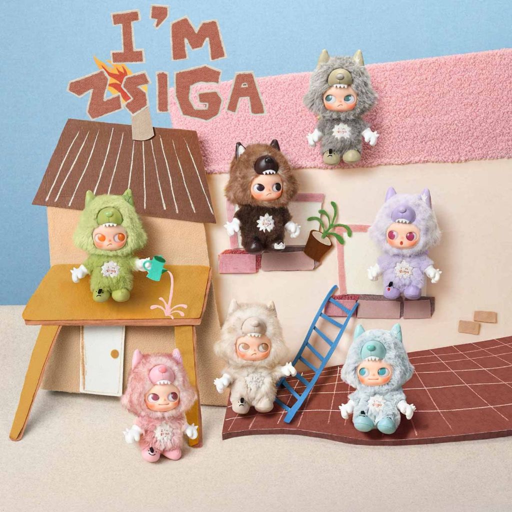 🚚พร้อมส่ง...ของแท้💥ZSIGA I'm Zsiga Series-Vinyl Plush Pendant💥