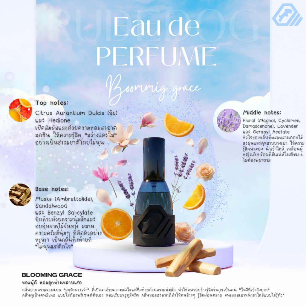 น้ำหอม RUDEDOG FERFUME ตัวดังสุด 10 ML.