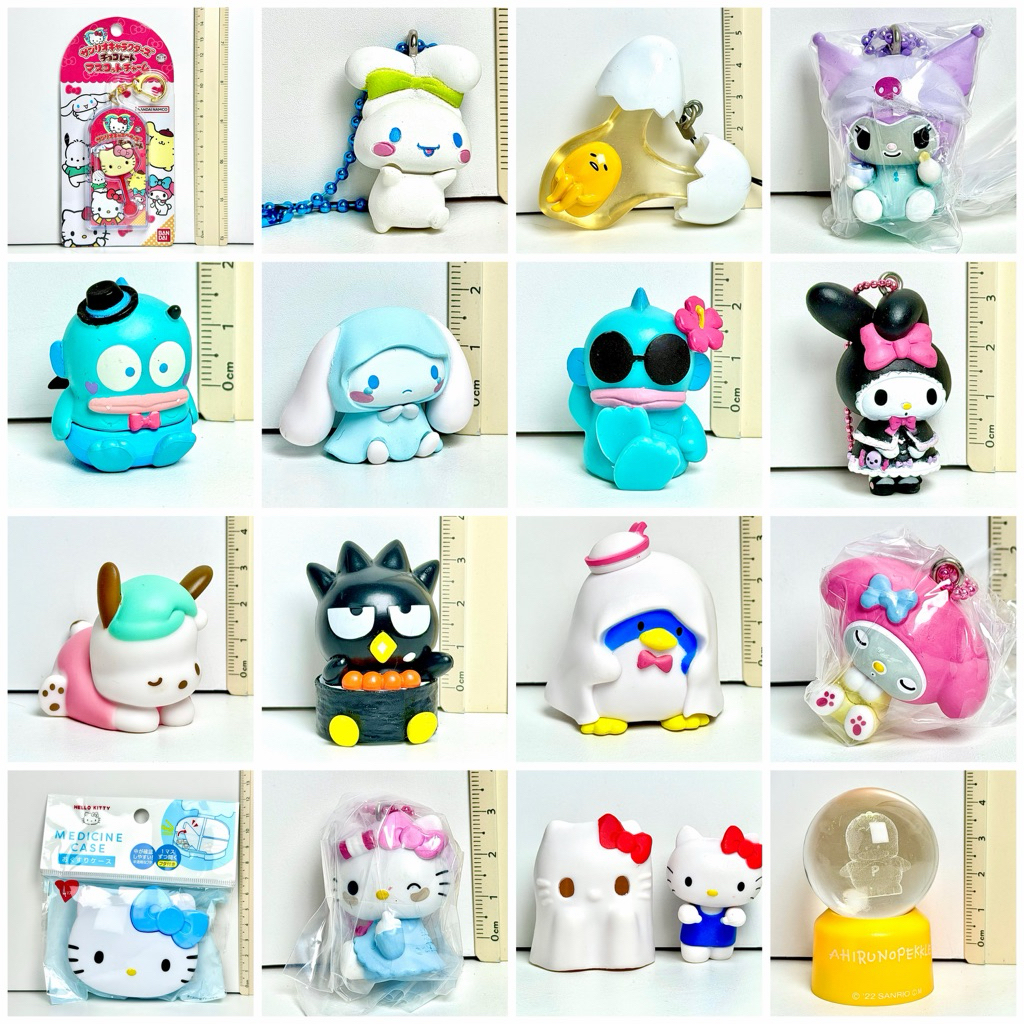 ของแท้ พร้อมส่ง ส่งไว ลิขสิทธิ์ Sanrio ซานริโอ้ โมเดล หุ่น ของเล่น ตุ๊กตา ฟิกเกอร์ พวงกุญแจ ของเล่น สะสม
