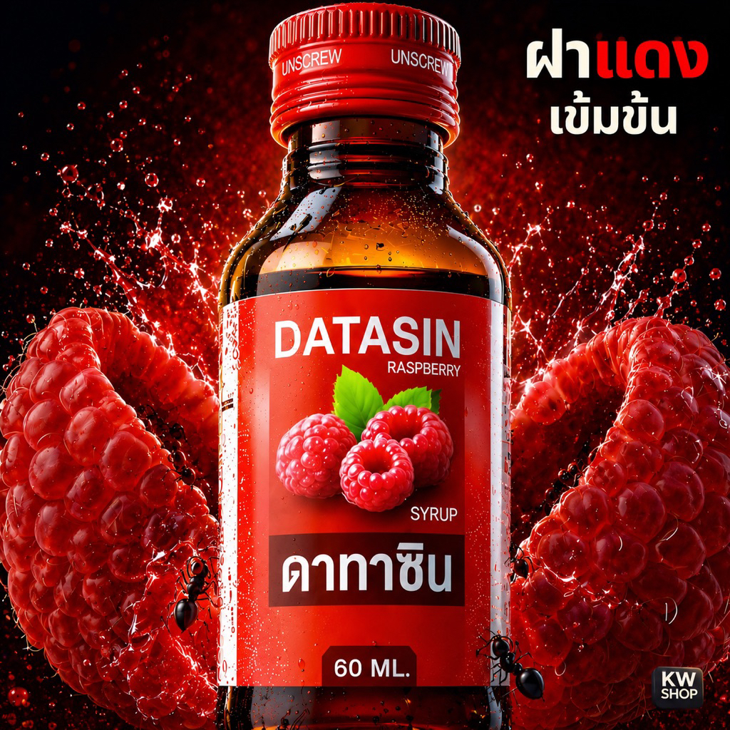 ฝาแดง 10 ขวด น้ำหวานเข้มข้น Syrup พร้อมส่ง ( สั่งครั้งแรก อ่านรายละเอียดก่อน )