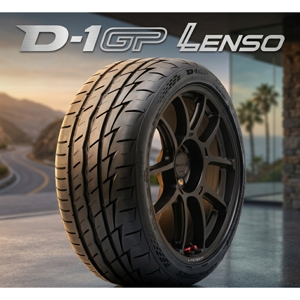Lenso D1GP ยางรถยนต์ D-1GP ยางรถเก๋ง ยางรถสปอร์ต ยางใหม่ปี 2026