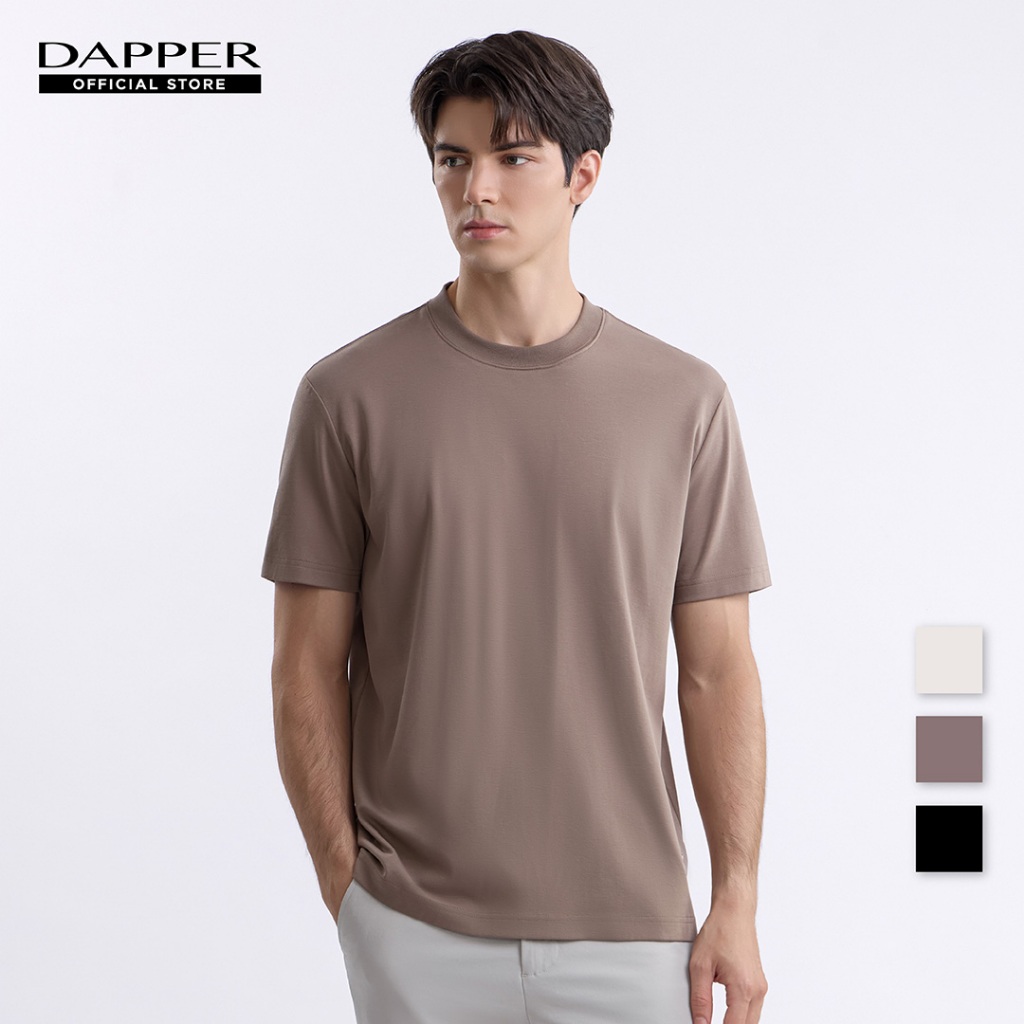 DAPPER เสื้อยืด SMOOTH & STRETCH T-Shirt เนื้อผ้ายืดหยุ่น แห้งไว 3 สี (KRB/840RS)