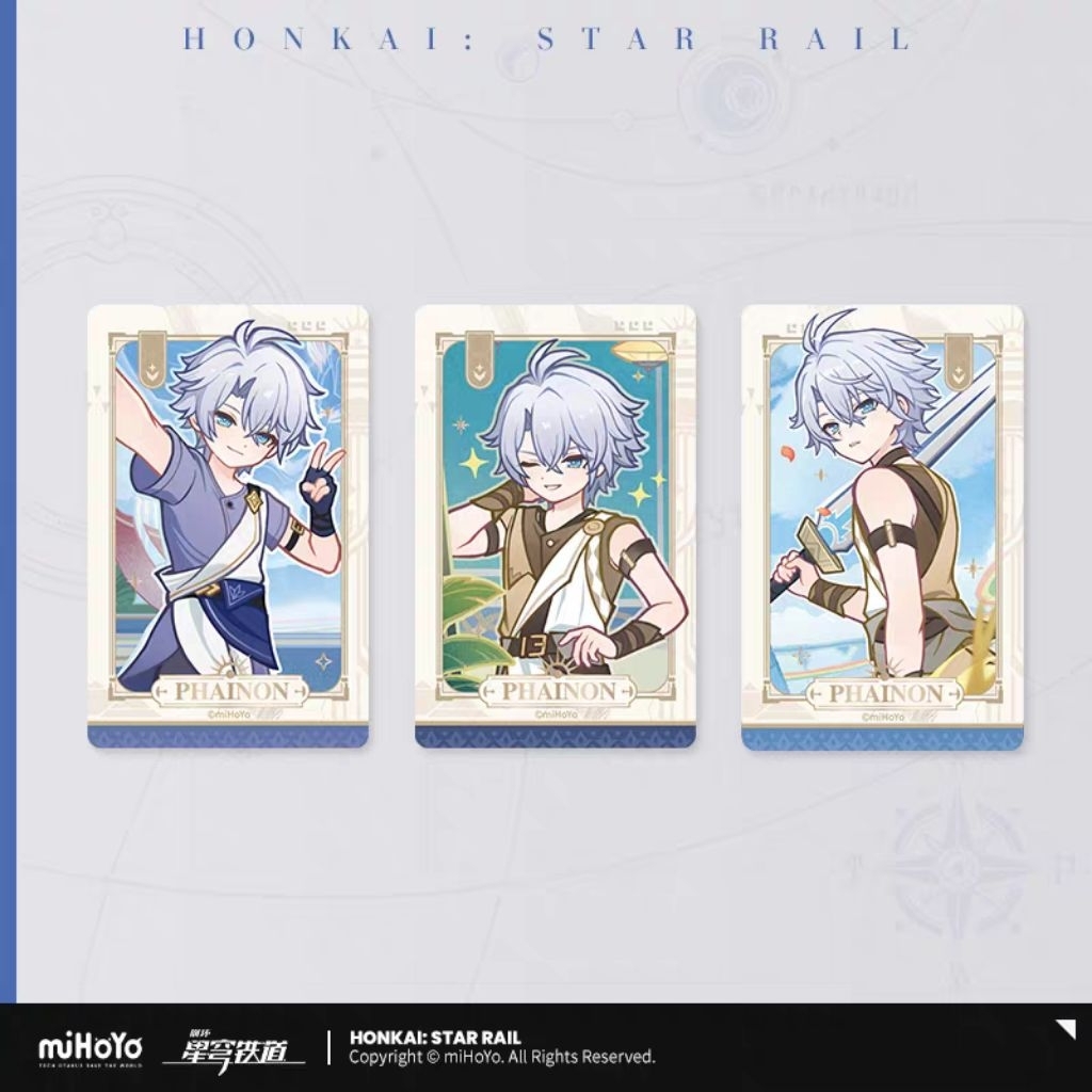 [พร้อมส่ง/แท้ 💯%] การ์ดประจำตัว ตัวละคร Honkai: Star Rail