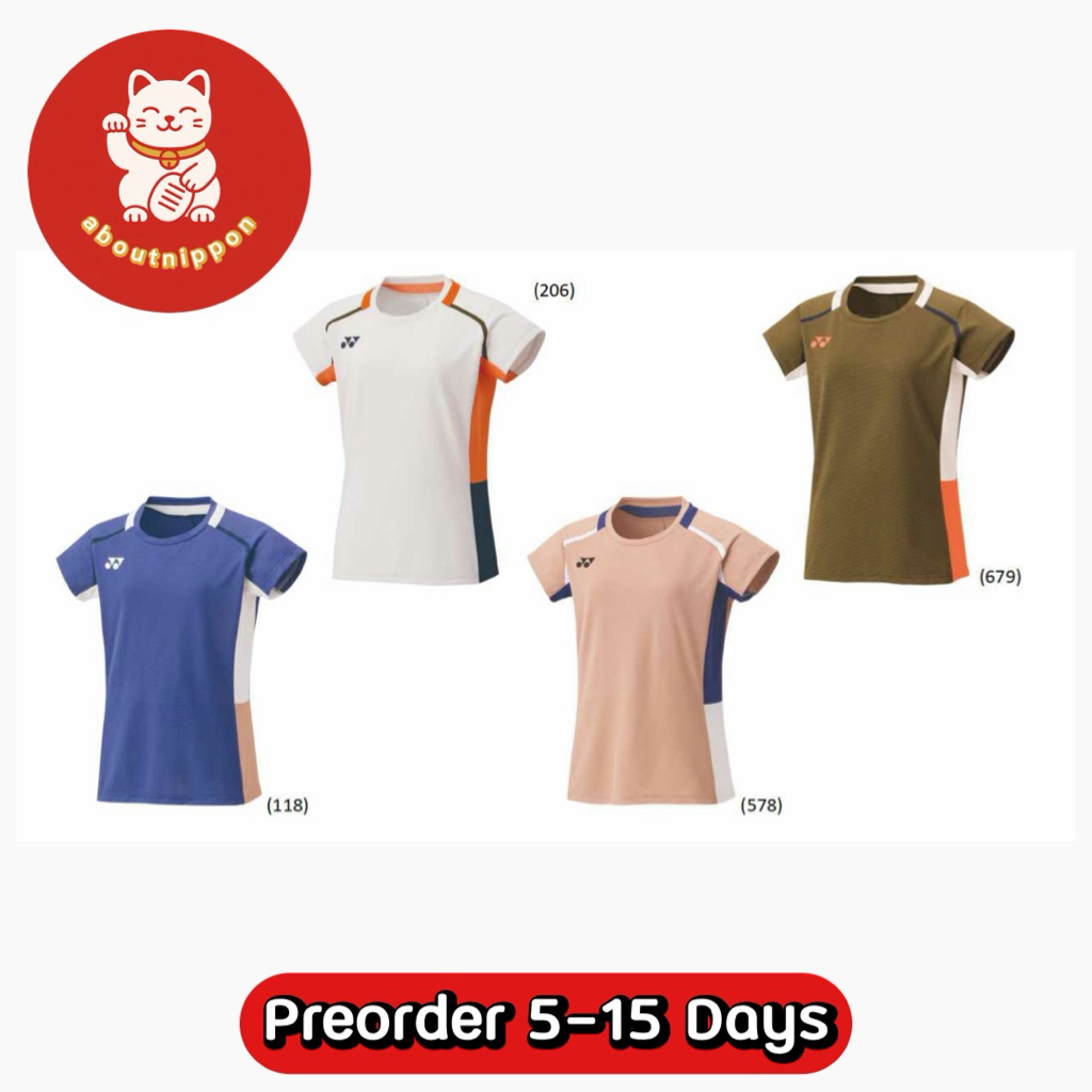<<พรี 5-15 วัน>> เสื้อแบดมินตัน Yonex แท้ จากช็อป Code JP คอลเดือนสิงหา68