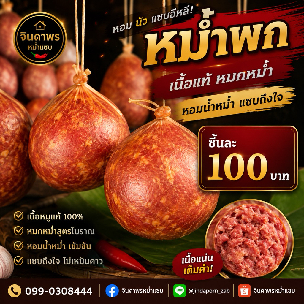 หม่ำพก หมกหม่ำ ตลาดหม่ำช่องสามหมอ