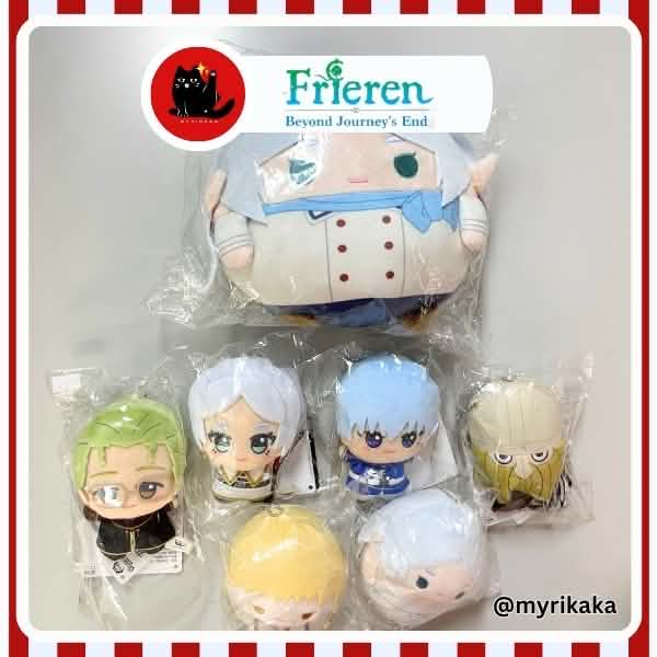 (🔴พร้อมส่ง) Frieren: Beyond Journey's End Fuwakororin & Pote Coro S/M size & Chibigurumi ฟุวะ & โปเตะ & จิบินุย