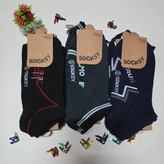 ถุงเท้าข้อสั้น แบรนด์socksy. คุณภาพดีมาก กำลังเป็นที่นิยม ขายยกโหลค่ะ 12คู่ราคา110บาทค่ะ