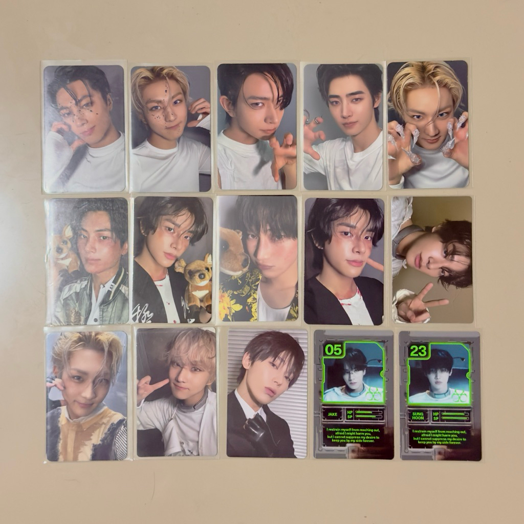 การ์ดแท้ Enhypen - อัลบั้ม Desire: Unleash 💛