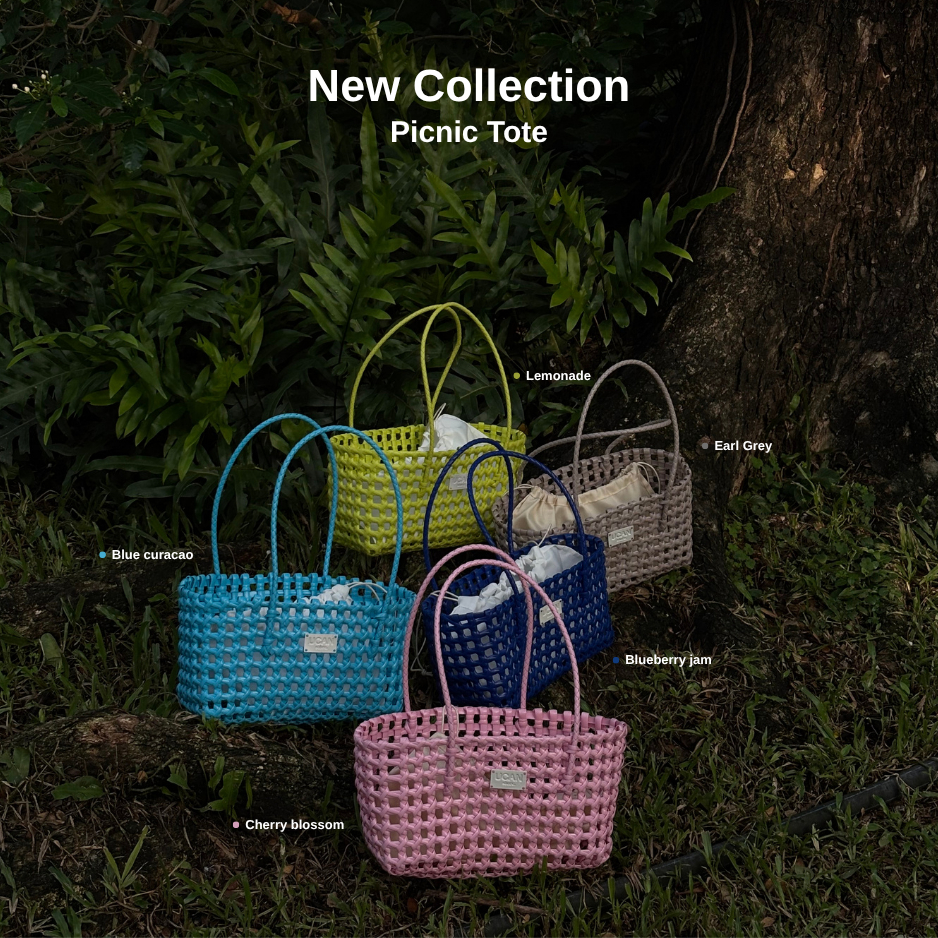 พร้อมส่ง/ส่งฟรี กระเป๋ารุ่น Picnic Tote ✨