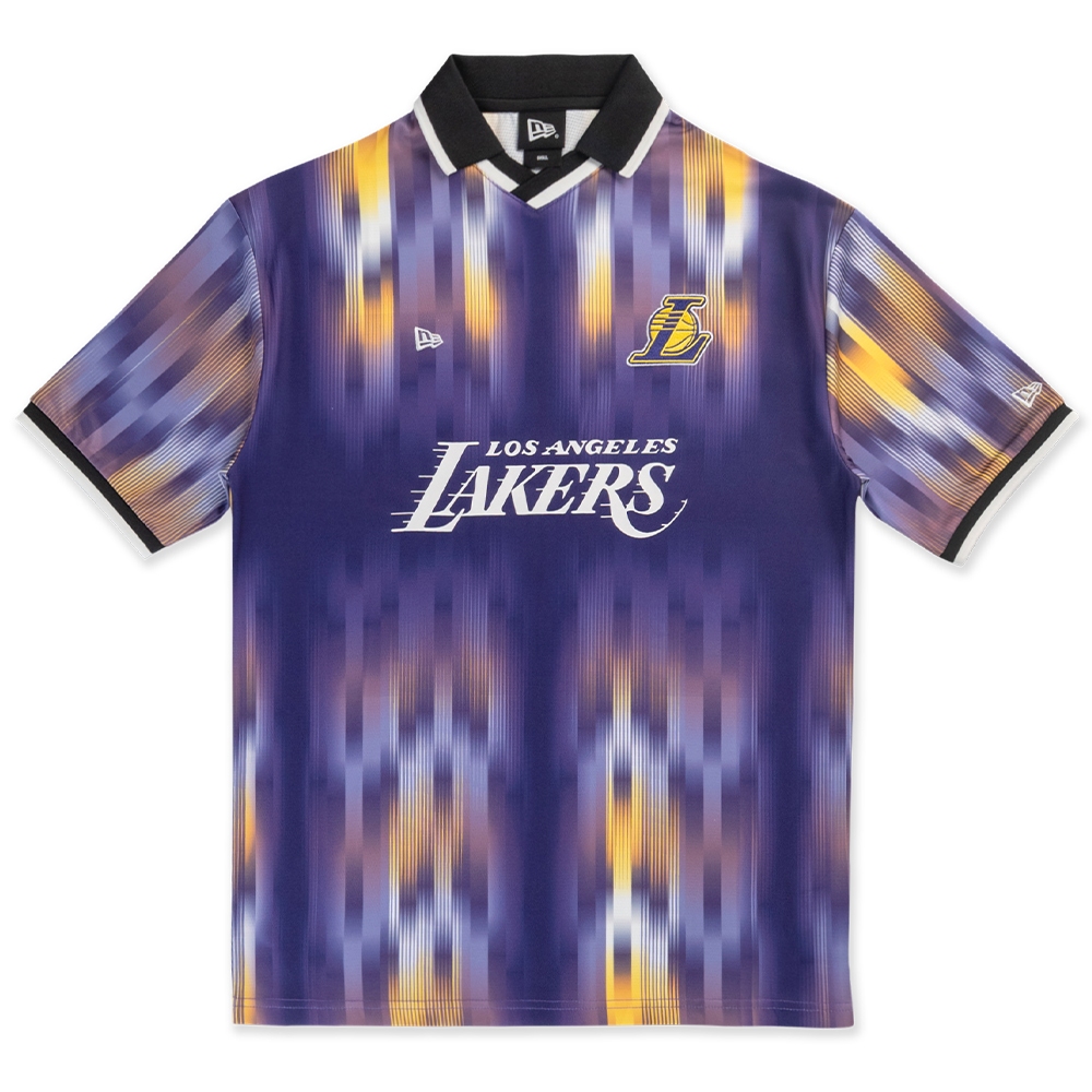 เสื้อเจอร์ซีย์ New Era รุ่น Los Angeles Lakers Soccer Jersey Pack Purple Soccer Jersey