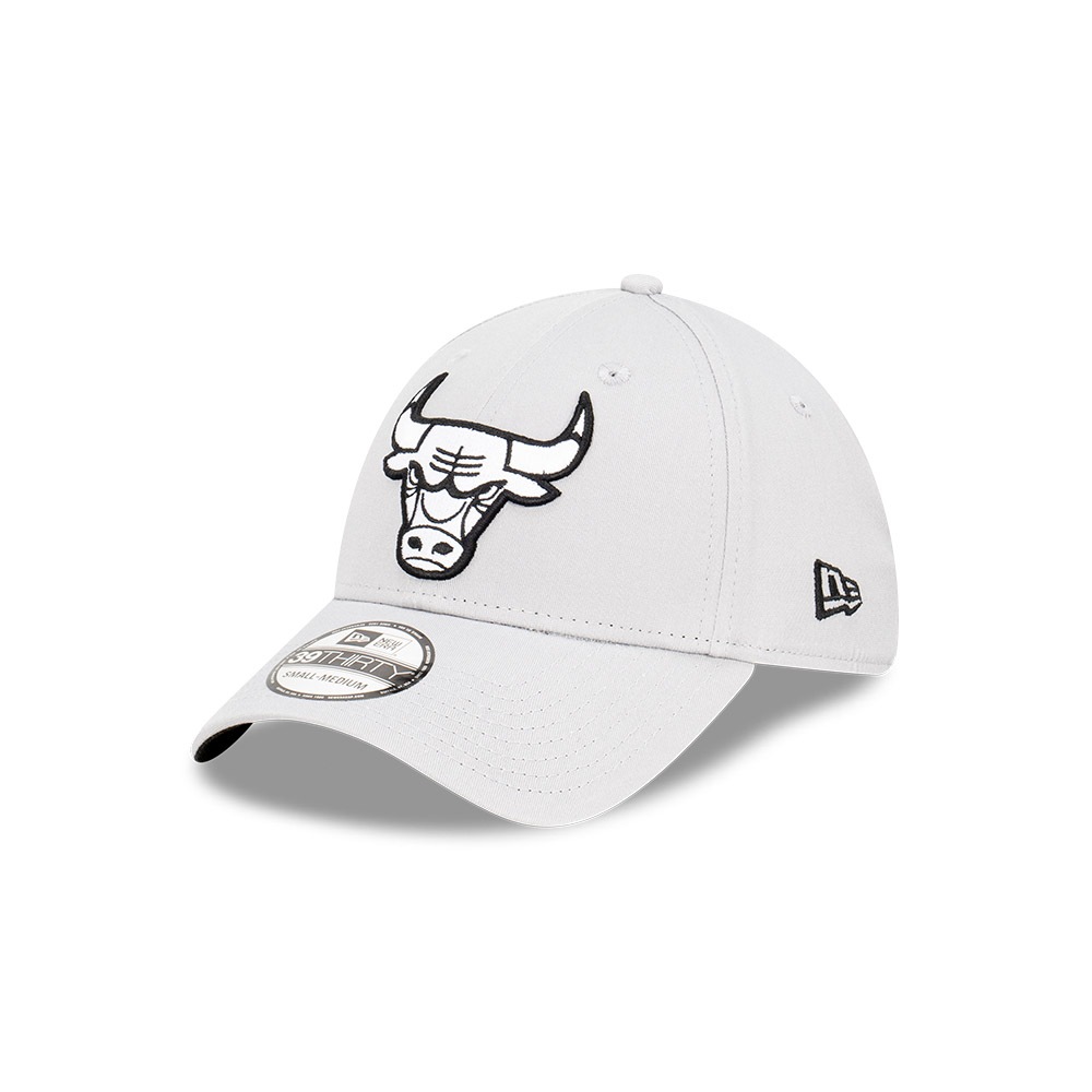 หมวกแก๊ป New Era รุ่น Chicago Bulls Storm Gray 39Thirty Cap