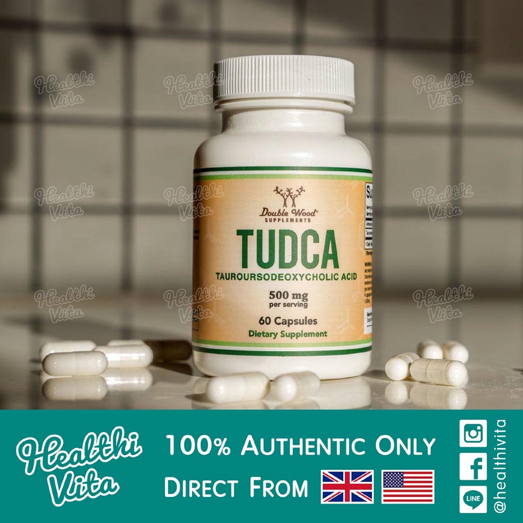 DOUBLE WOOD - TUDCA 250mg x 60caps ❌Exp.07/27