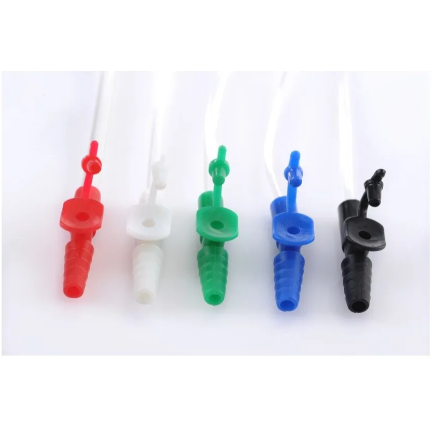 BMI สายดูดเสมหะ แบบมี Control Suction Tube (50 เส้น) เบอร์ 6 8 10 12 14 16 18