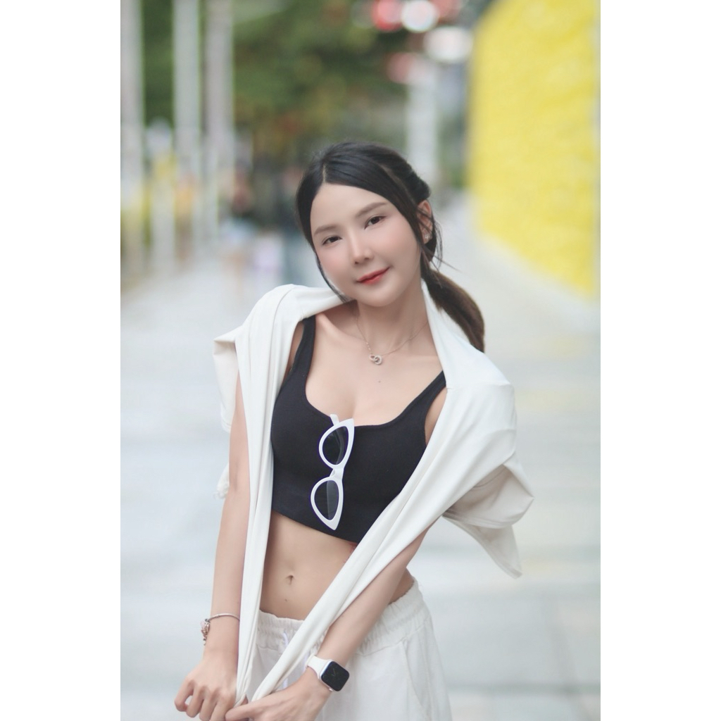 เสื้อกล้ามเข้ารูป ผ้านุ่ม ใส่สบาย Everyday Look
