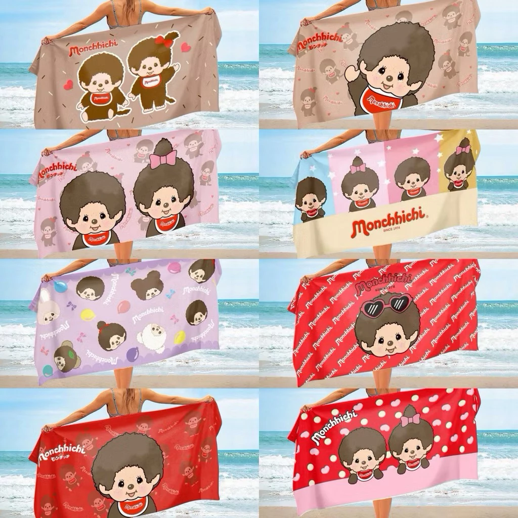 ผ้าเช็ดตัว Monchhichi ผ้านาโน แห้งไว