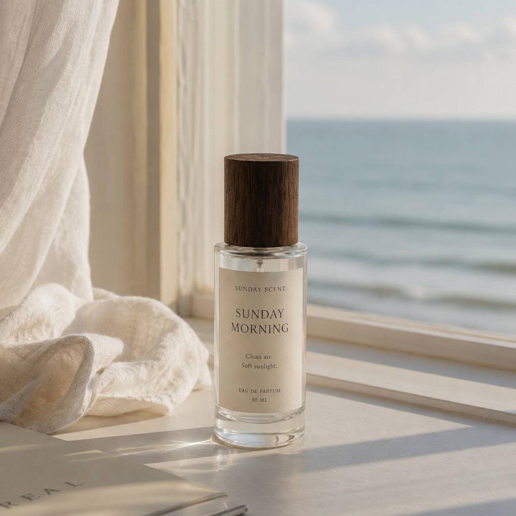 Sunday Scent - Sunday Morning Eau de Parfum 30ml | น้ำหอมกลิ่นทะเล อะโรมาติก สดชื่น สะอาด Unisex ติดทนนาน