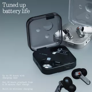 Nothing Ear (3) [ซุปเปอร์ไมค์] - หูฟังไร้สาย True Wireless | iOS + Android | Adaptive ANC | Spatial sound