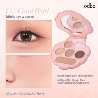 ODBO MYSTIC PEARLS EYESHADOW PALETTE -OD2039