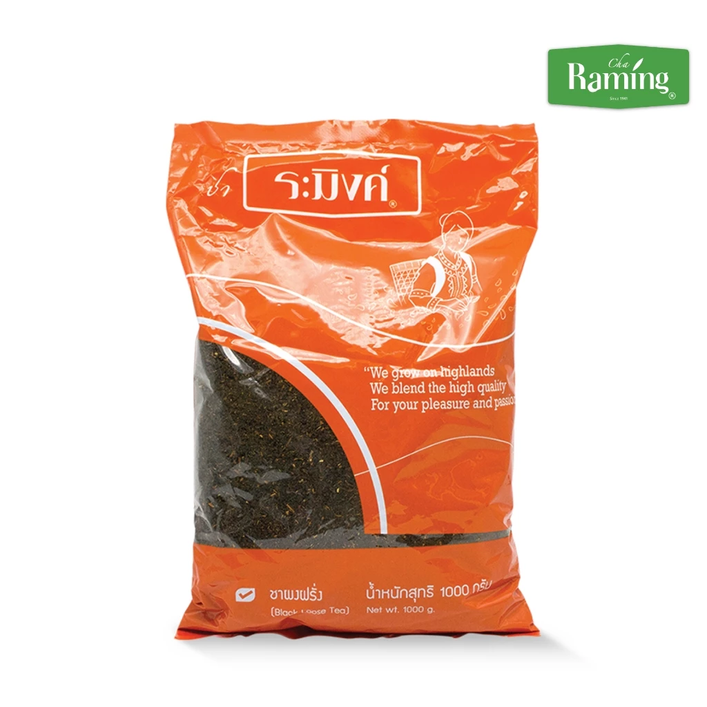 ชาผงฝรั่ง ชาดำ ชนิดผงบดหยาบ ตราชาระมิงค์ Black Loose Tea