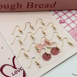 ตะขอต่างหู อะไหล่ต่างหู 20 คู่(40ชิ้น) สีทอง/เงิน DIY