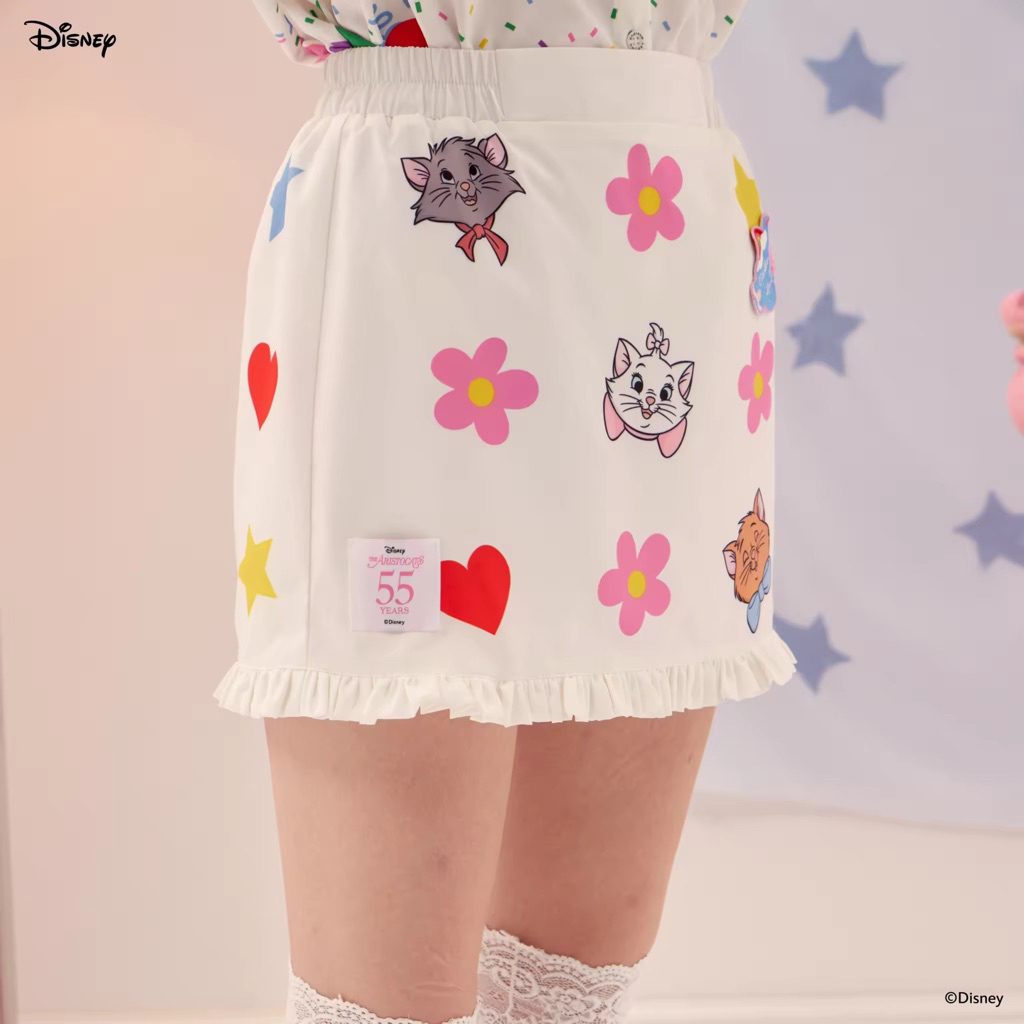 [New พร้อมส่ง] Endless Holiday Sweet City Skort It's time to Happy Aristocats