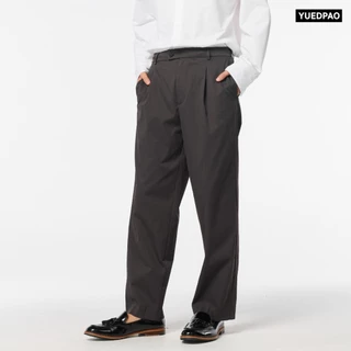 Yuedpao Ultimate Stretch - Men's Pleated Pants (Relaxed Fit) กางเกงสแล็คมีจีบหน้า กางเกงผู้ชาย กางเกงทำงาน ทรงกระบอก