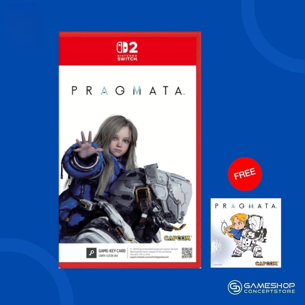 [พร้อมของแถม ส่งด่วน] Nintendo Switch 2 : NS2 PRAGMATA (Asia) Game-Key Card