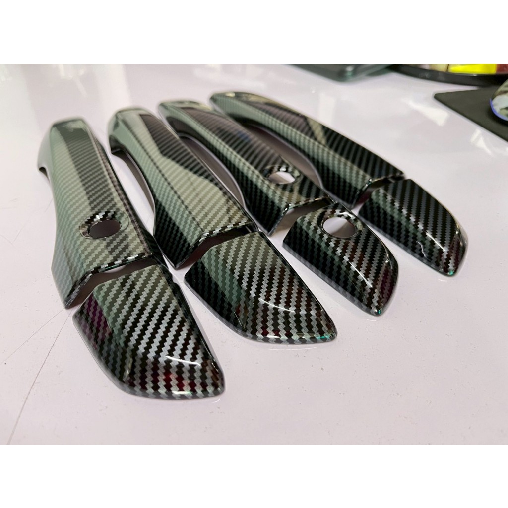 ครอบ มือจับประตู #Honda  CIVIC FC FK  2015-2021 คาร์บอนแท้ ครอบมือจับ HondCIVIC FC FK  2015-2021 ของแต่งกันรอย
