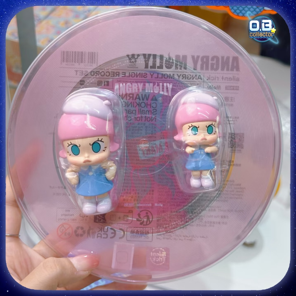 [พร้อมส่ง/จากไทย🇹🇭][ใช้ส่วนลดได้]  ชุดจานบางไวนิล มอลลี่ อีกครั้ง มอลลี่โกรธ "Re" ลิมิตเตด เซี่ยงไฮ้