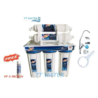 Treatton เครื่องกรองน้ำดื่ม 5 ขั้นตอน รุ่น Aqua Clean แถมฟรี ไส้กรองน้ำ PP 5 ไมครอน