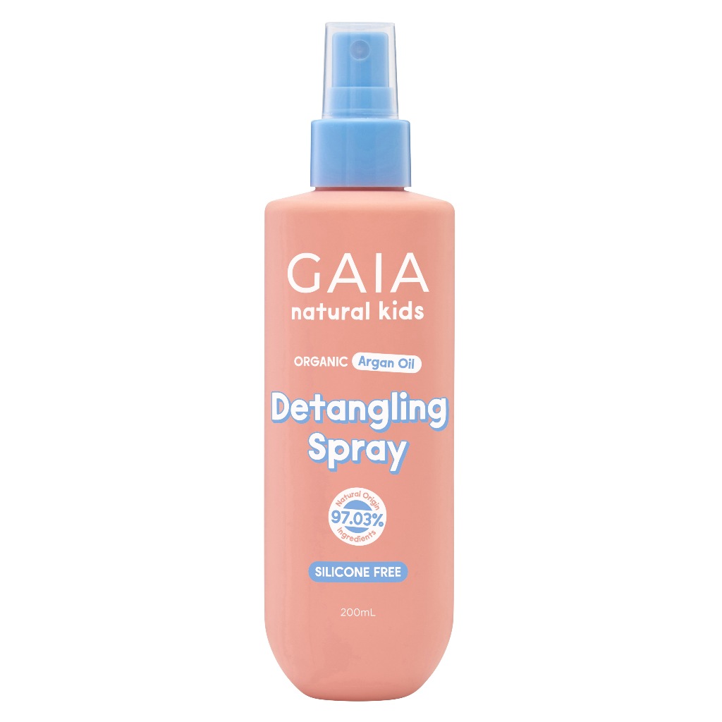 Gaia Natural Kids Detangling Spray 200mL | ไกอา เนเชอรัล คิดส์ สเปรย์คลายผมพันกัน 200 มล.