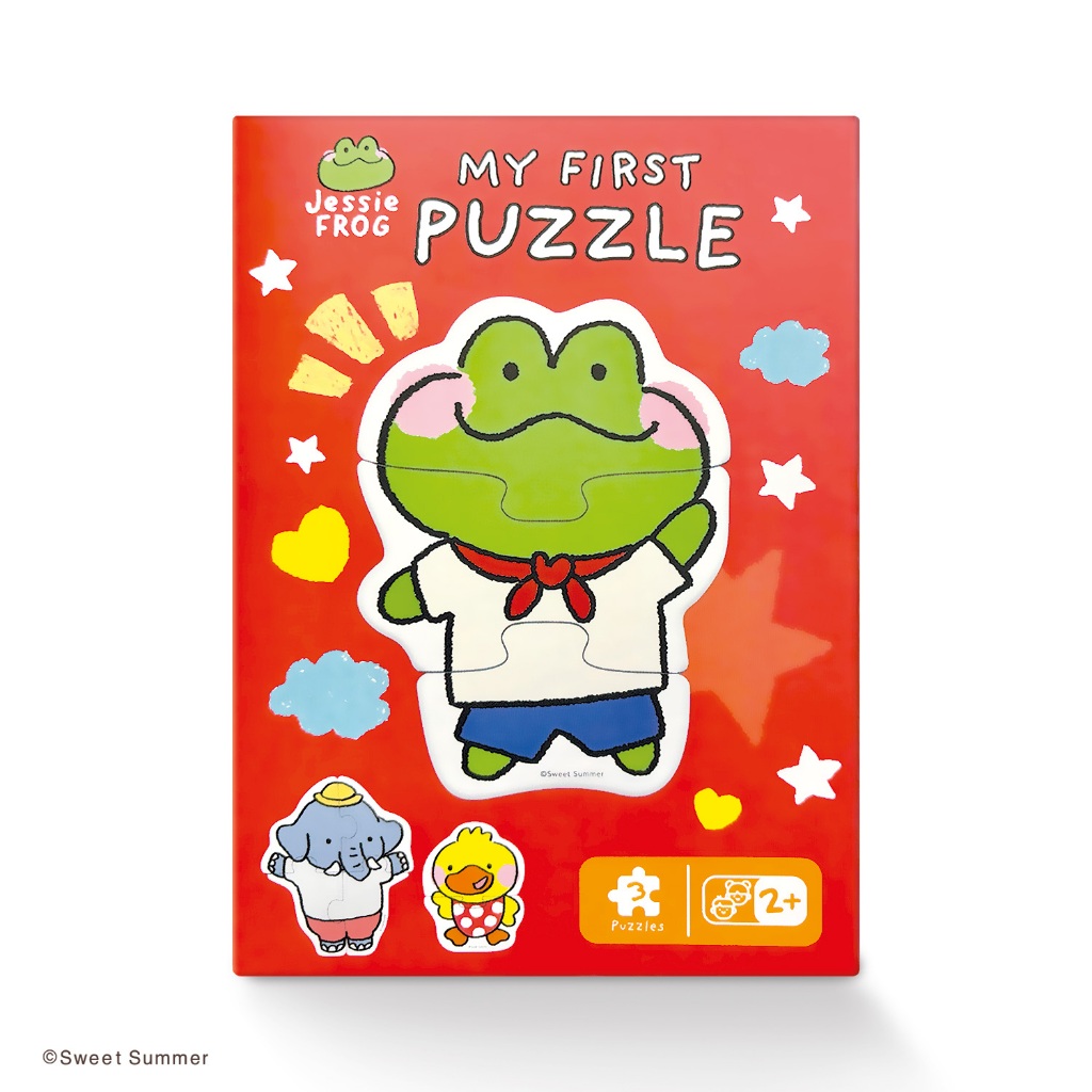 จิ๊กซอว์สำหรับเด็ก Jessie Frog Jigsaw Character : Jessie Box