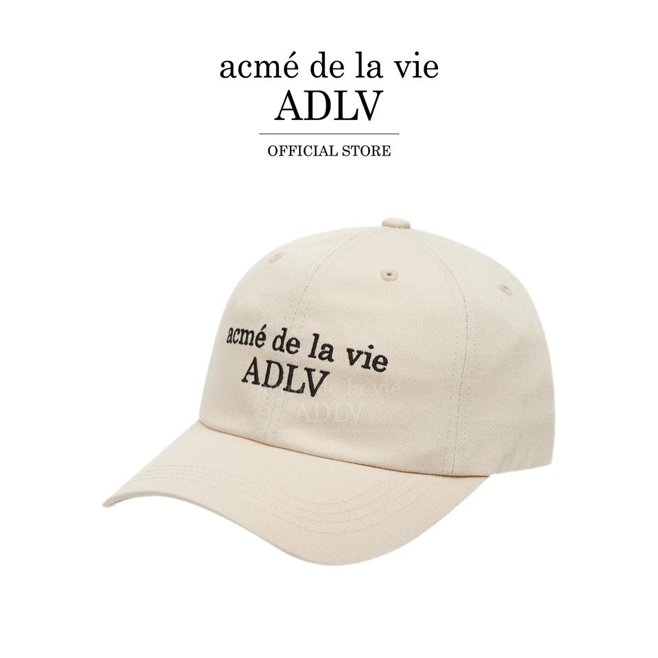 ADLV [acme de la vie] หมวก รุ่น Colorful Ac Bear Embo Damage Ball Cap Blue (50033SCFCAU_S6BLXX)