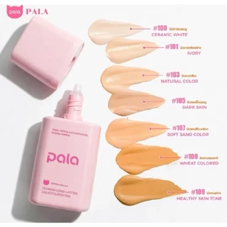 [ ใหม่สูตรโกลด์] PALA รองพื้น SPF50+PA+++ Soft Mist Long-Lasting Liquid Foundationขนาด30g.