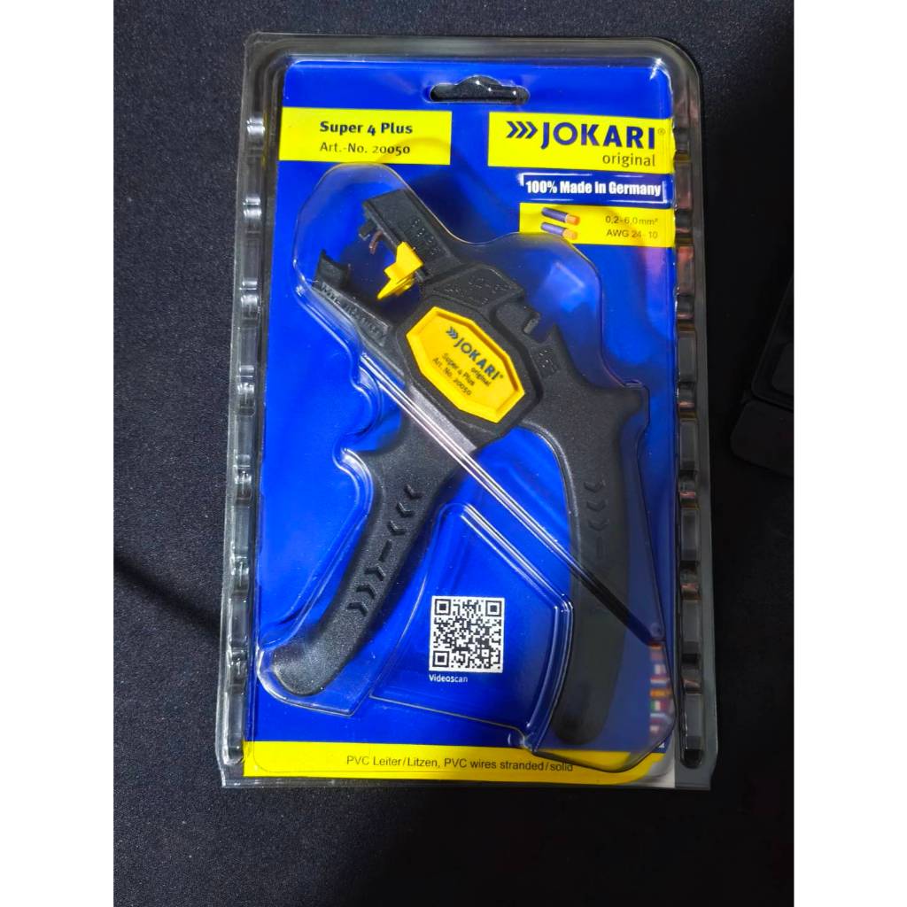 Jokari คีมปอกสายแบบออโต้ รุ่น SUPER 4 PLUS JK-20050 (แท้จากเยอรมัน)