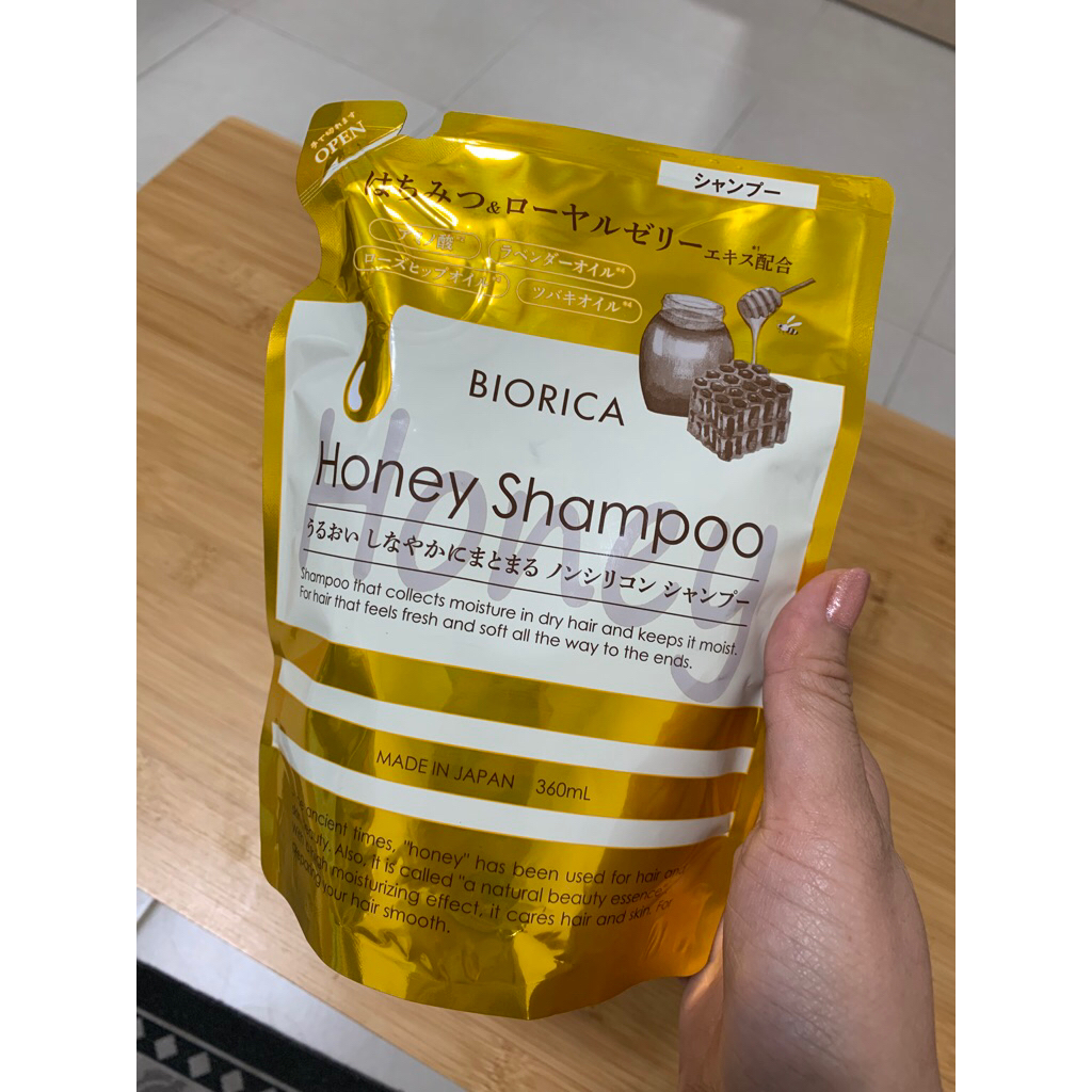 แชมพูสระผม Biorica Honey Shampoo