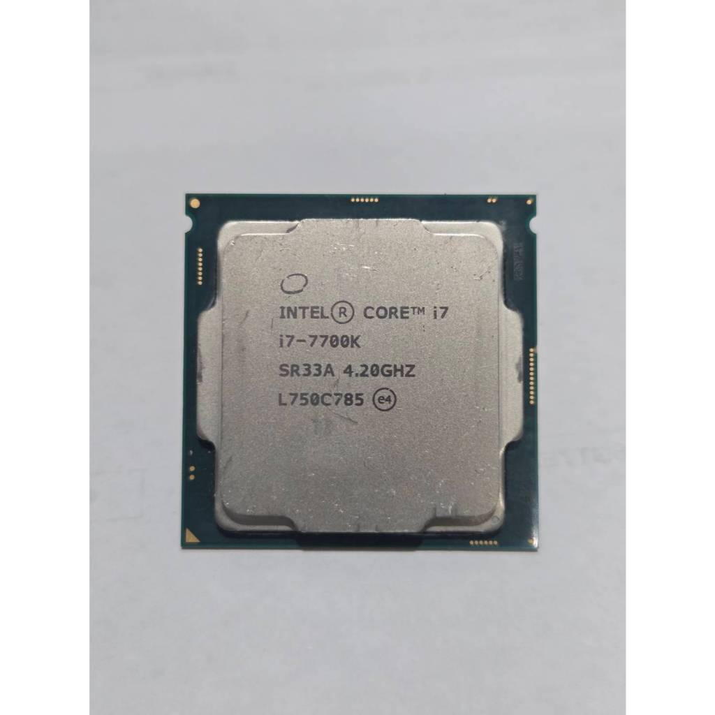 CPU Intel Core I7 7700K 4C/8T LGA1151 ฟรีซิลิโคน 1 ซอง