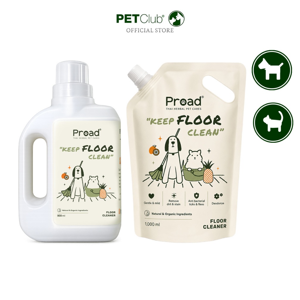 [PETClub] PROAD - Keep FLOOR Clean - ผลิตภัณฑ์ทำความสะอาดพื้น