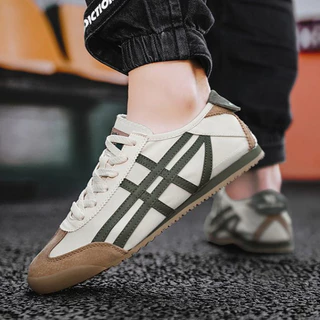 รองเท้าสำหรับผู้ชายและผู้หญิง unisex รองเท้าลำลอง สไตล์ทันสมัย ​​ย้อนยุค ระบายอากาศได้ดี ทรงต่ำ เหมาะสำหรับเล่นกีฬา