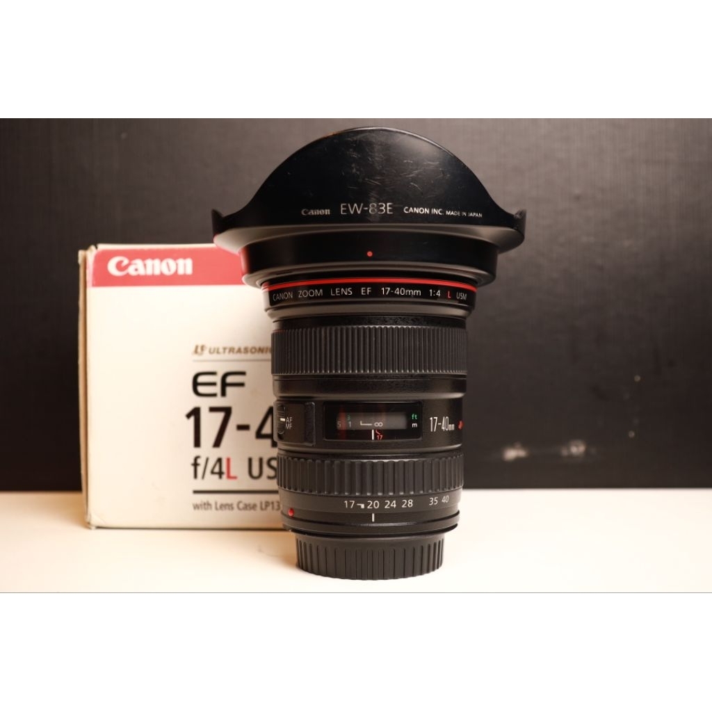 Lens Canon 17-40 f4L